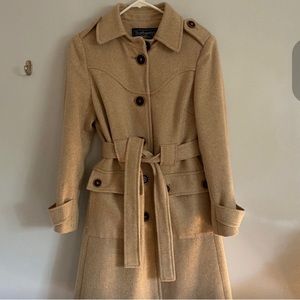 S O L D Trench-Style Winter Coat